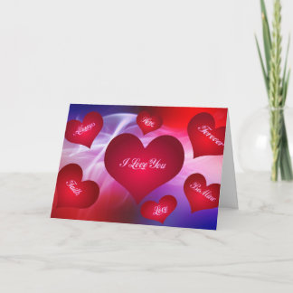 I Liebe Sie Karte