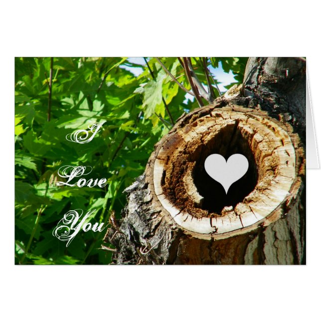 I Liebe Sie_ Karte (Vorderseite (Horizontal))