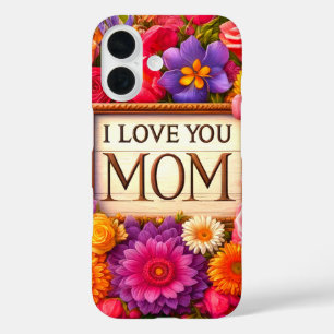 I Liebe Sie Mama Handy Fall iPhone 16 Hülle