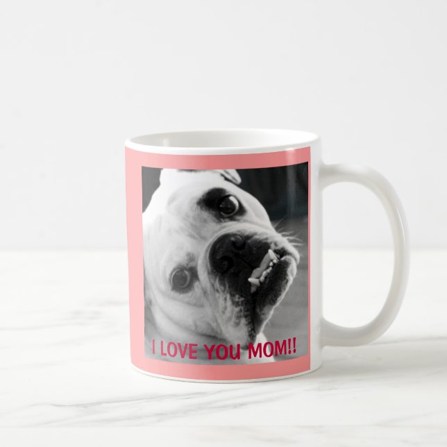 I Liebe Sie Mama Kaffeetasse (Rechts)