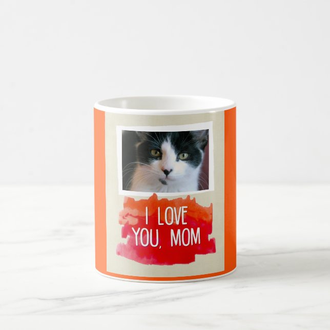 I Liebe Sie Mama-kundenspezifische Kaffeetasse (Mittel)