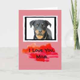 I Liebe Sie, Mama-kundenspezifische Karte