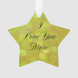 I Liebe Sie mehr Ornament