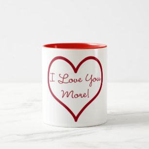 I Liebe Sie mehr Tasse