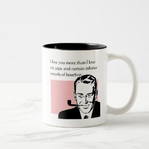 I Liebe Sie mehr… Zweifarbige Tasse
