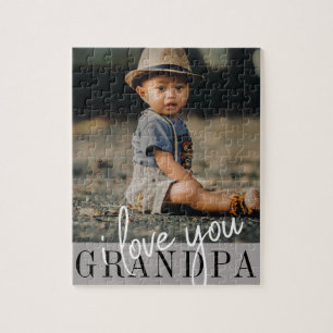 I Liebe Sie Opa Custom Foto