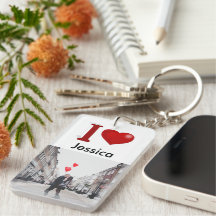 I Liebe Sie Personalisiert Valentinstag Foto