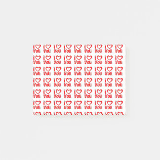 I Liebe Sie posten es Hinweis Post-it Klebezettel