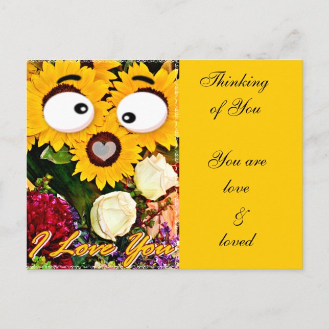 I Liebe Sie_ Postkarte (Vorderseite)