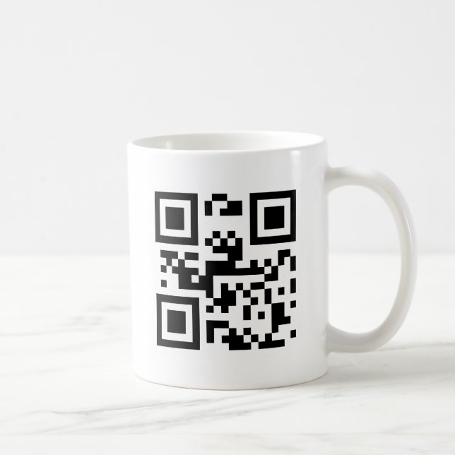 I Liebe Sie - QR Code Kaffeetasse (Rechts)