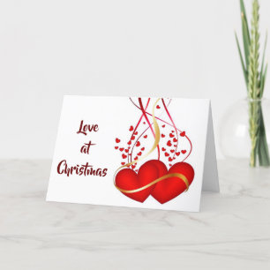 ***I LIEBE SIE**** UND MIT IHNEN BEI CHRISTMAS ZU FEIERTAGSKARTE