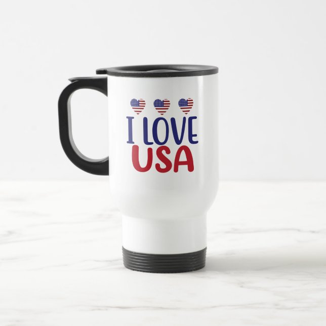 I Liebe Sie USA-65789 Reisebecher (Links)