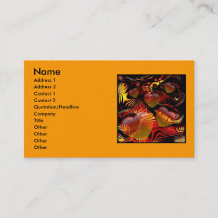 I Liebe Sie Visitenkarte