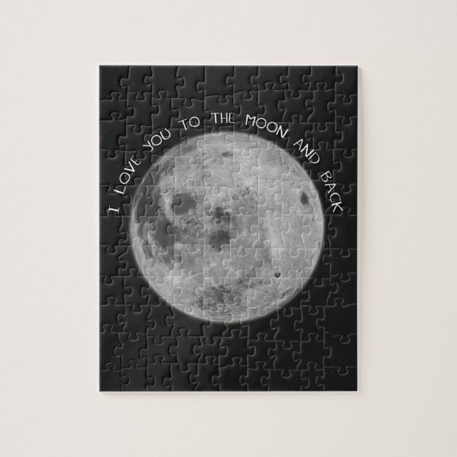 I Liebe Sie zum Mond-und Rückseiten-Starry Himmel (Vertikal)