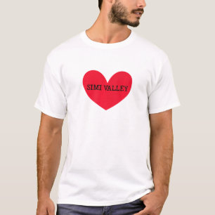 I Liebe Simi Valley Heimat California Zuhause Staa T-Shirt