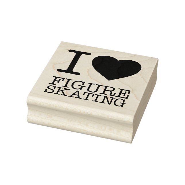 I LIEBE SKATEN GUMMISTEMPEL (Stempel)