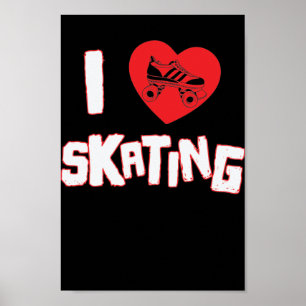 I LIEBE SKATEN POSTER