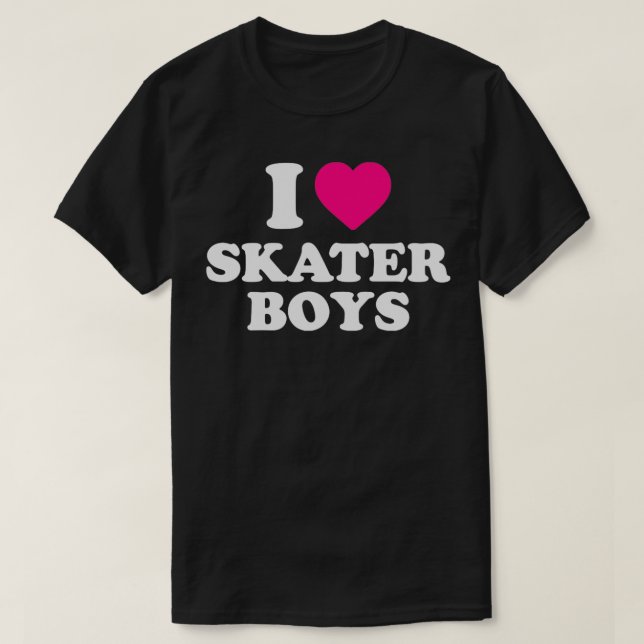 I Liebe Skater Boys 17 T-Shirt (Design vorne)