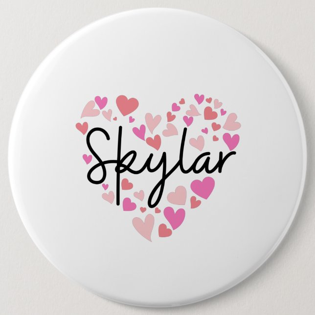 I Liebe Skylar Button (Vorderseite)