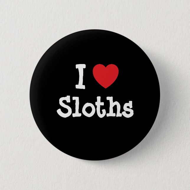 I Liebe Slots-Herzstück personalisiert Button (Vorderseite)