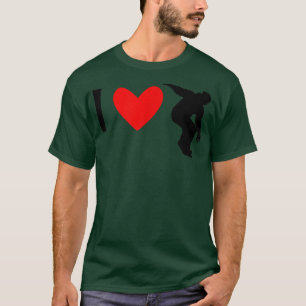 I Liebe Snowboarden Snowboard T T-Shirt