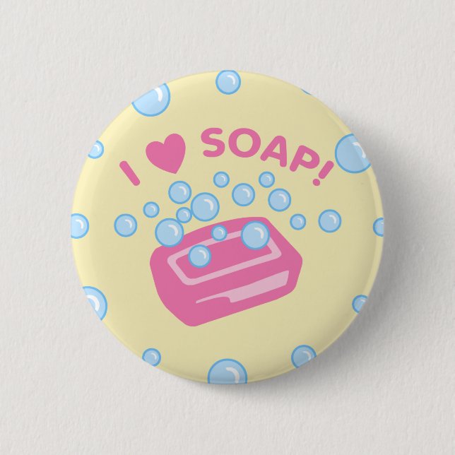 I Liebe Soap Button (Vorderseite)