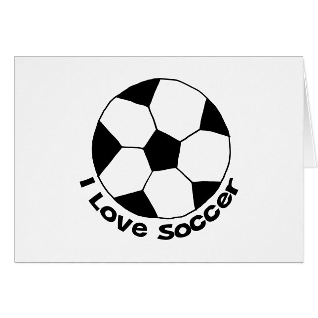 I Liebe Soccer (Vorderseite (Horizontal))