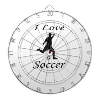 I Liebe Soccer Dartscheibe