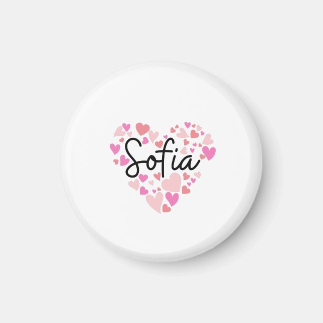 I Liebe Sofia Magnet (Vorne)
