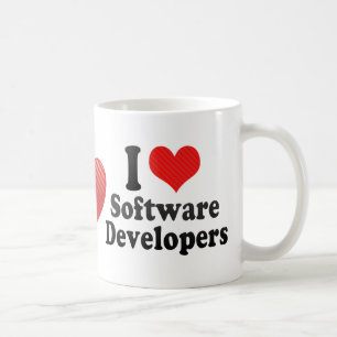 I Liebe-Software-Entwickler Kaffeetasse