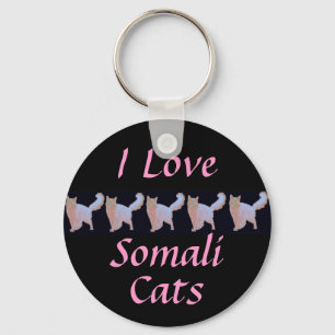 I Liebe Somali Schlüsselanhänger