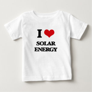 I Liebe-Sonnenenergie Baby T-shirt