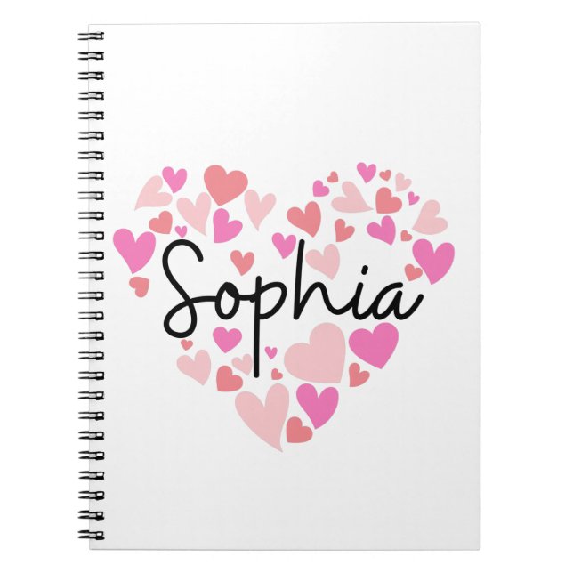 I Liebe Sophia Notizblock (Vorderseite)