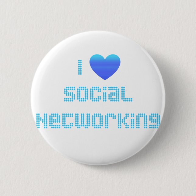 I Liebe-sozial-Vernetzung Button (Vorderseite)