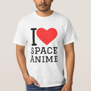 I Liebe Space Animation T-Shirt