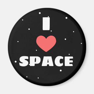 I Liebe Space Magnet