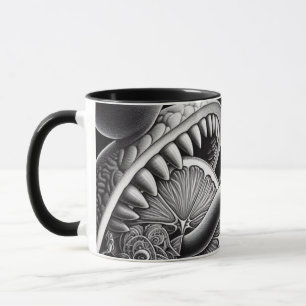 I Liebe Space Orange Tasse