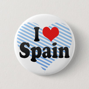 I Liebe Spanien Button