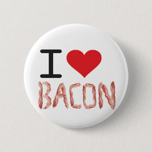 I Liebe-Speck Button