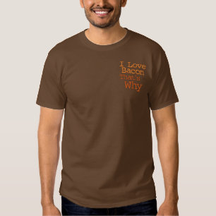 I Liebe-Speck, der warum ist Besticktes T-Shirt