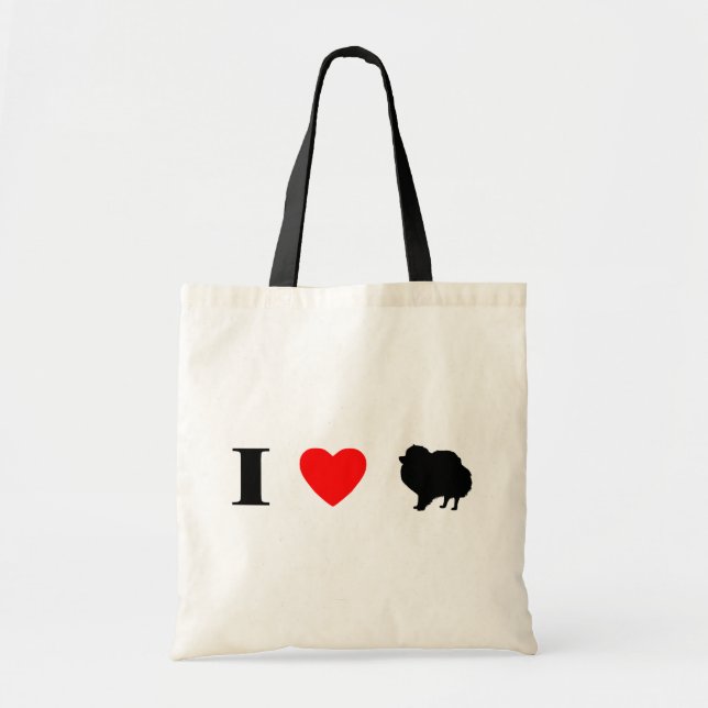 I Liebe-Spitz-Tasche Tragetasche (Vorne)