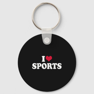 I Liebe Sport Fitness Motivation Schlüsselanhänger