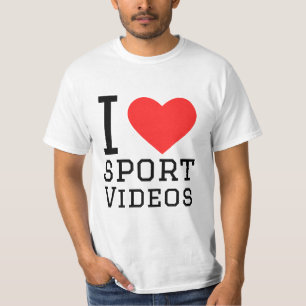 I Liebe Sport Video T-Shirt