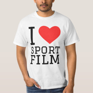 I Liebe Sportfilm T-Shirt