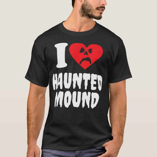 I Liebe Spuk Berg T-Shirt (Vorderseite)