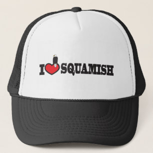 I Liebe Squamish Truckerkappe