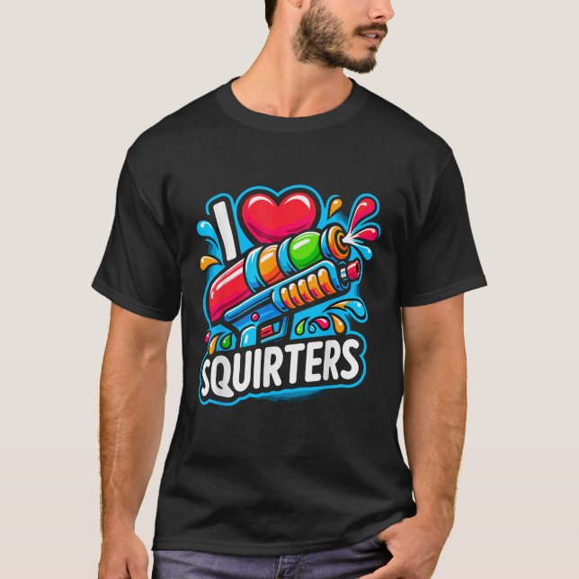 I Liebe Squirters Summer T-Shirt (Vorderseite)
