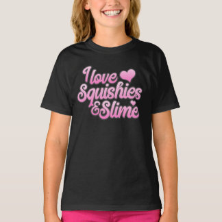 I Liebe Squishies und Schlamm-T - Shirt