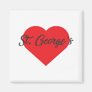 I Liebe St. George's - Grenada Magnet