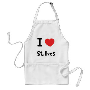 I Liebe St. Ives Schürze